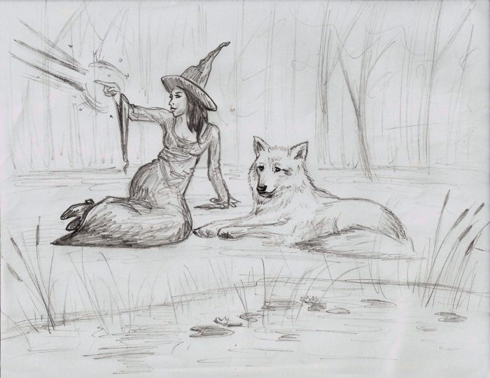 Witch and the Wolf by Deanna Bach-Talsma